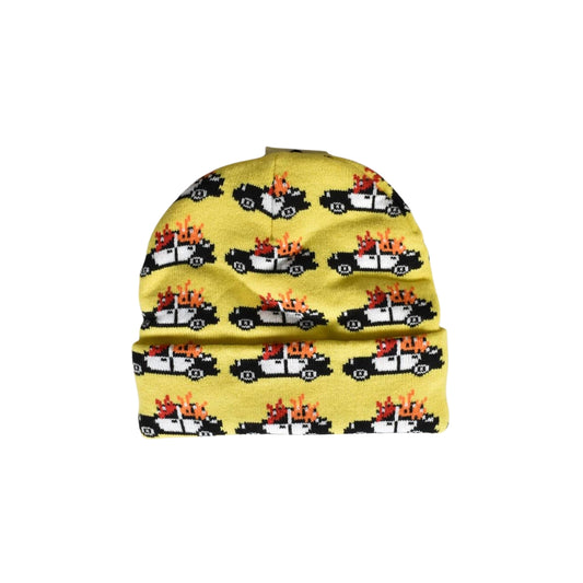 Huf CIVIL DISOBEDIENCE BEANIE YELLOW