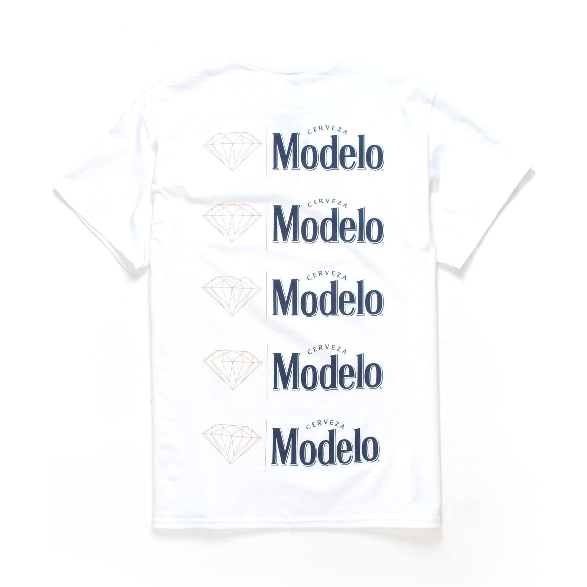 Polera DIAMOND X MODELO MULTI TEE White