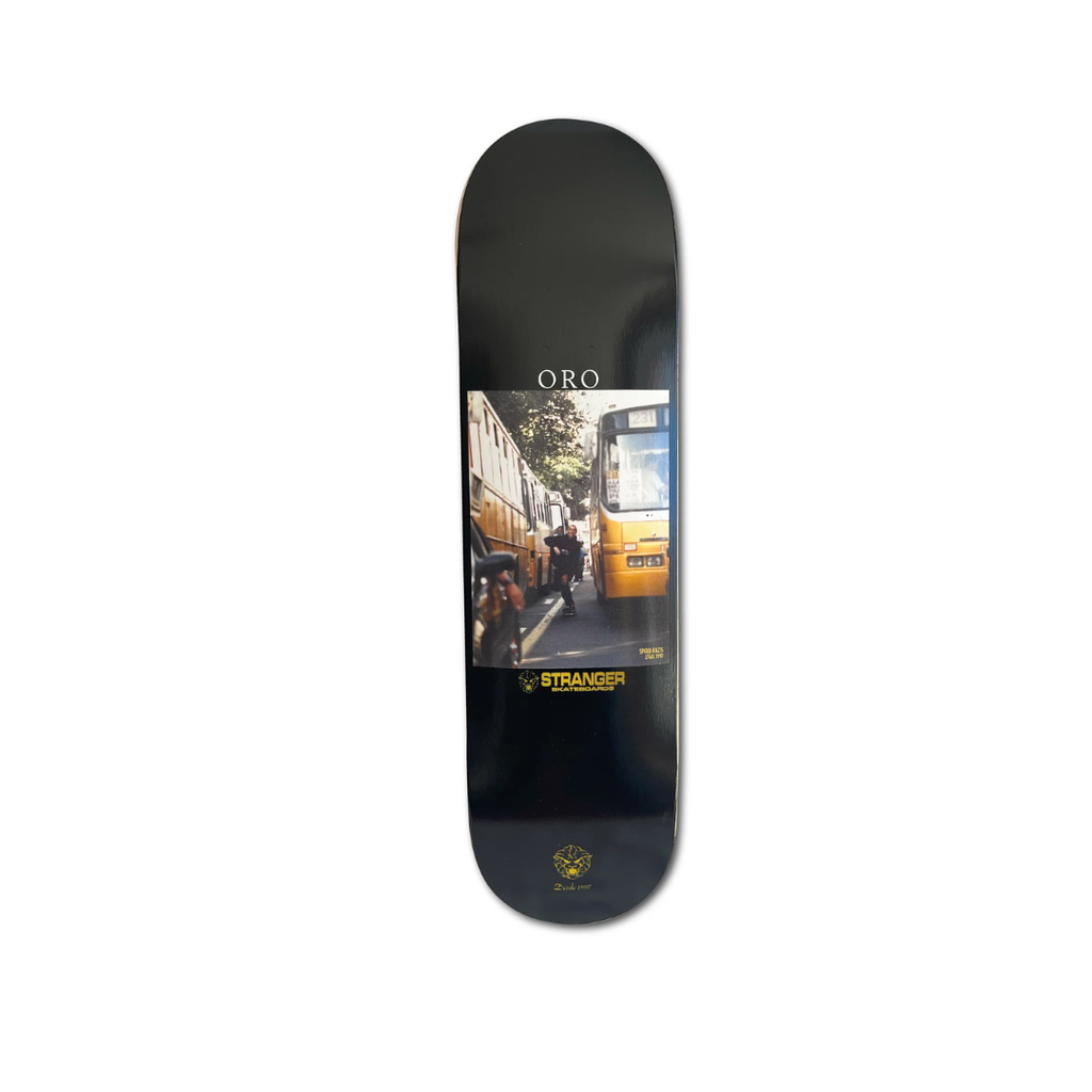Tabla Stranger 2026 Stranger X Oro Black 8,125" INCLUYE LIJA