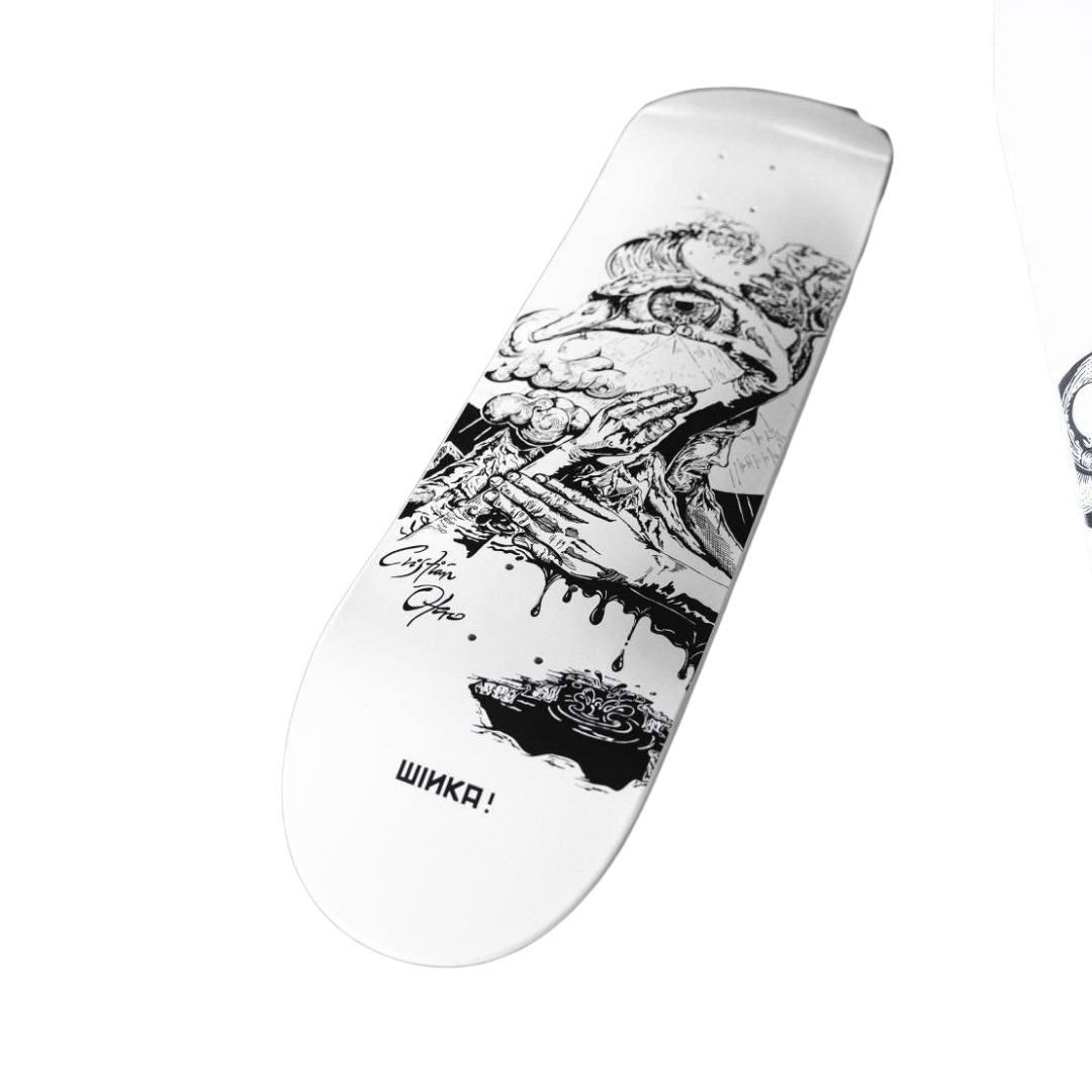 Tabla Winka Pro model Cristian Otero 8.375 " Incluye Lija "