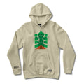 Poleron Grizzly Strong Branches Pullover Hoodie Sand