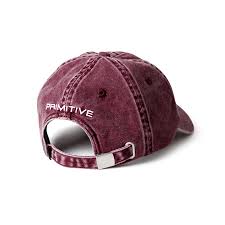 Strapback Primitive Rosey Over-Dyed Burgundy