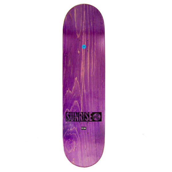 Tabla Sunrise Logo Letras Black silver Foil 8.5×32 OG Shape