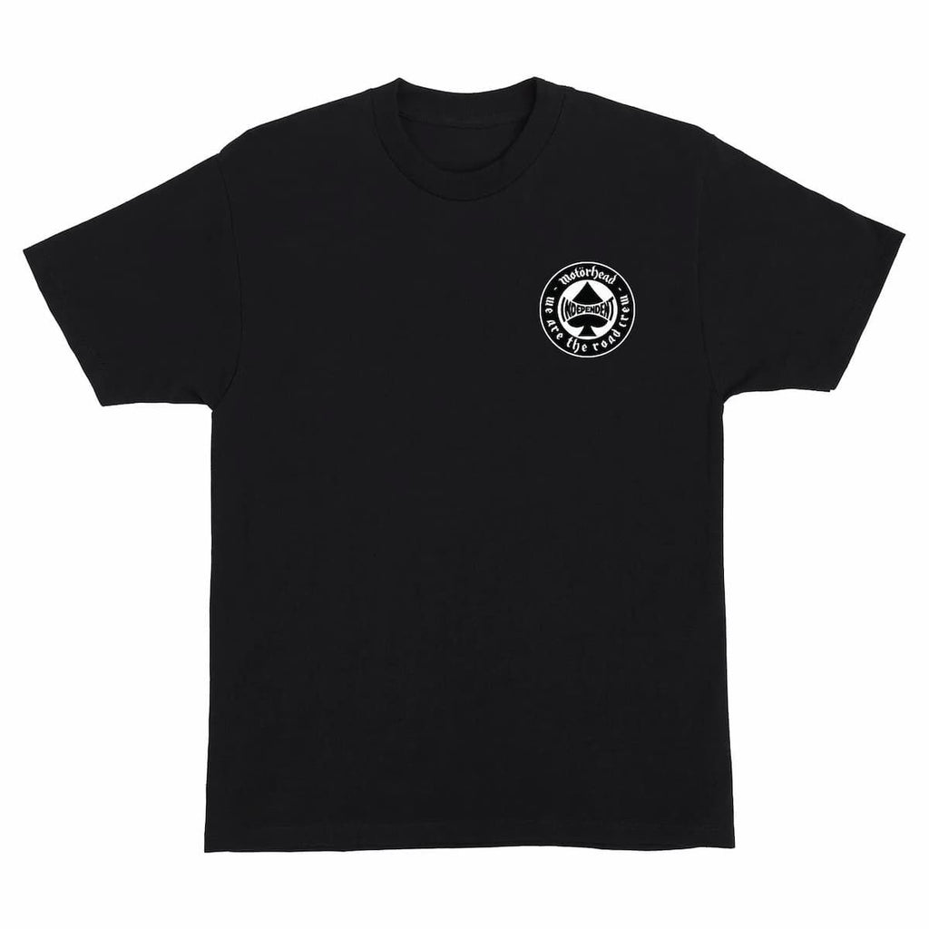 Polera Independent x Motorhead Spade Negra