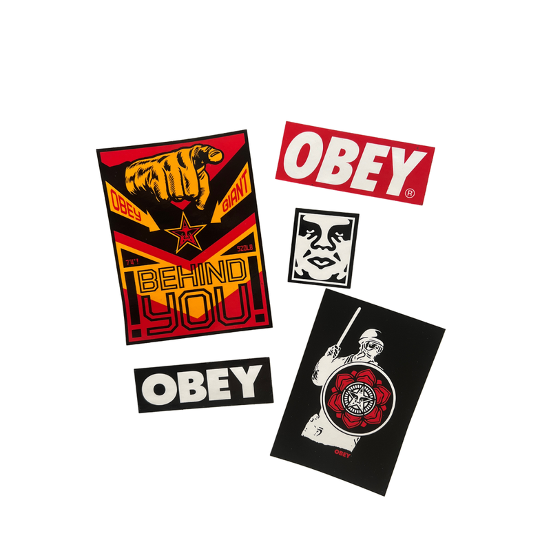 stickers de coleccion obey