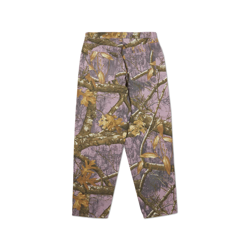 pantalon de streetwear real tree x huf