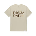 Polera Diamond Supply  Retro Tone Sand