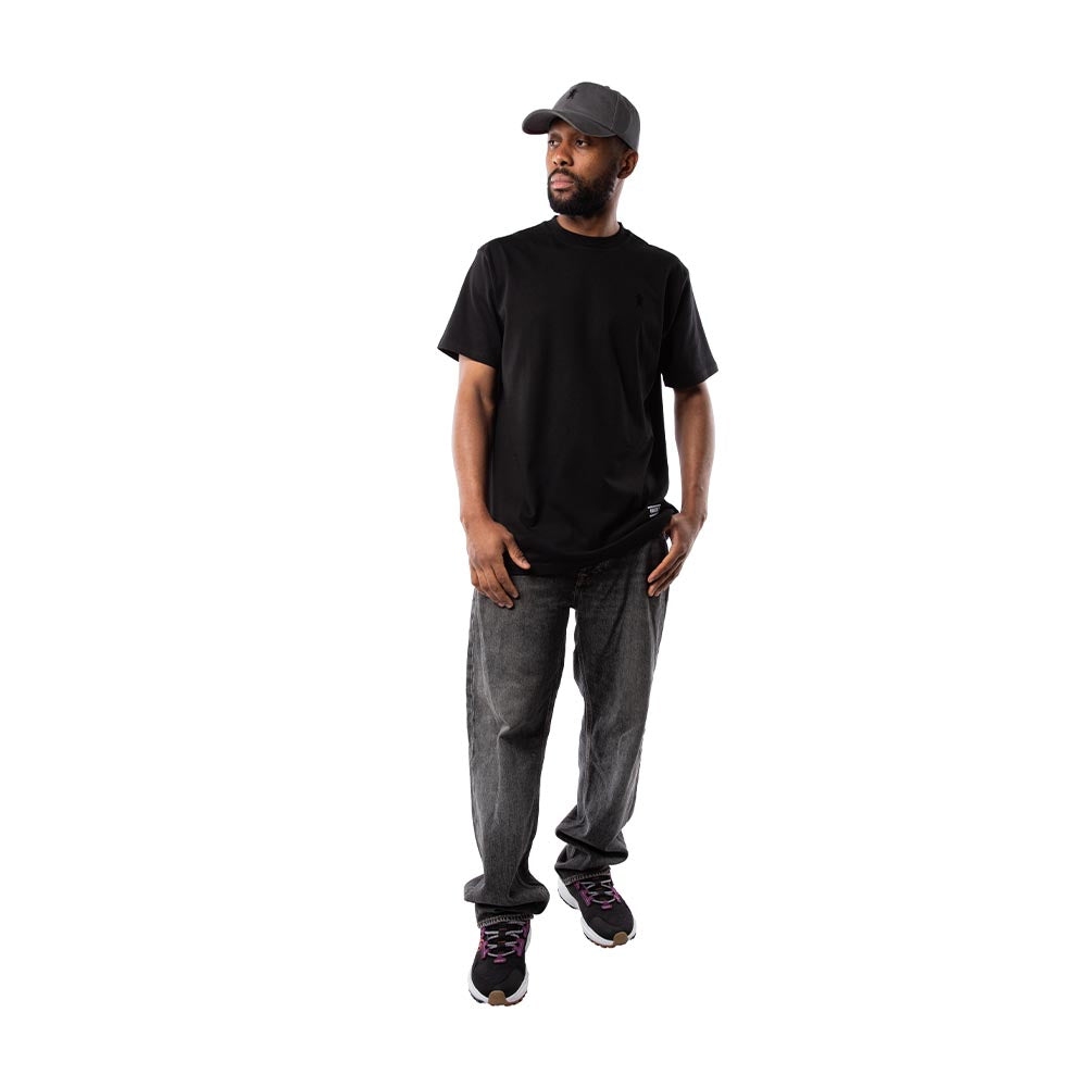Polera Grizzly Og bear embroidered Black black