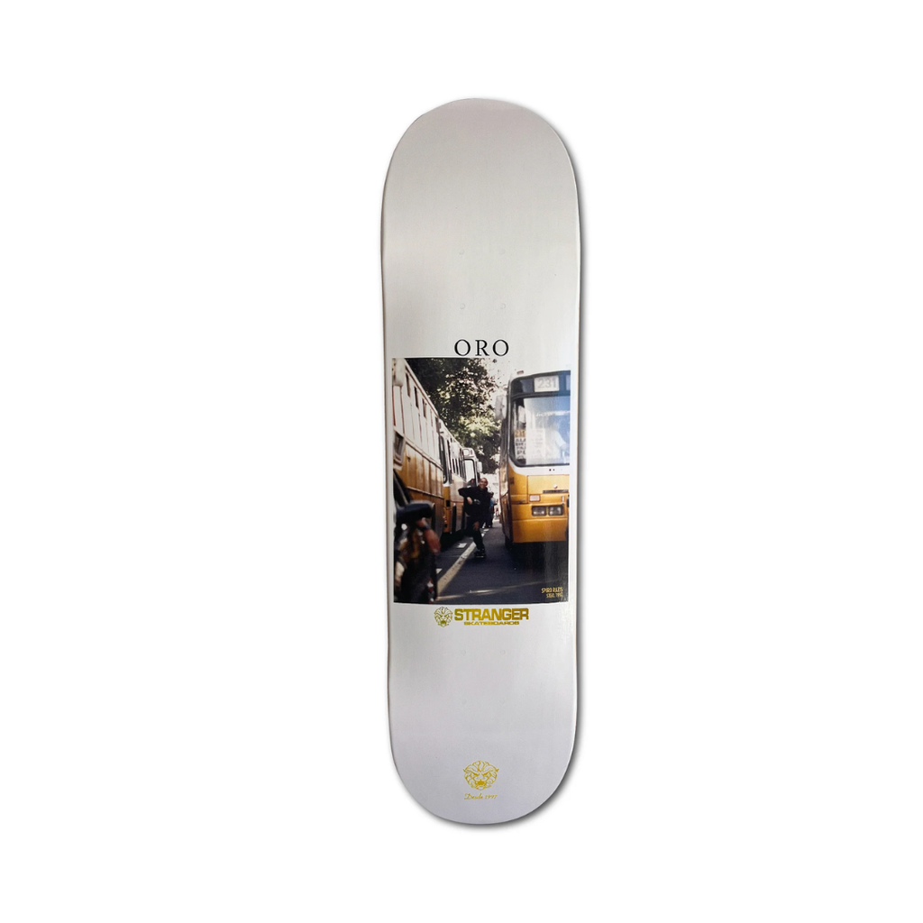 Tabla Stranger x Oro mag 8.0 White 2026 " INCLUYE LIJA "