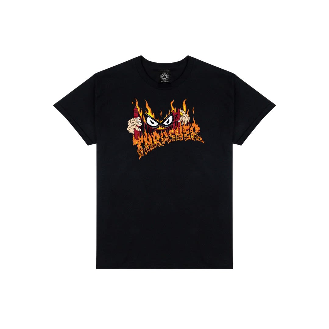 Polera Thrasher  Sucka Free By Neckface Black