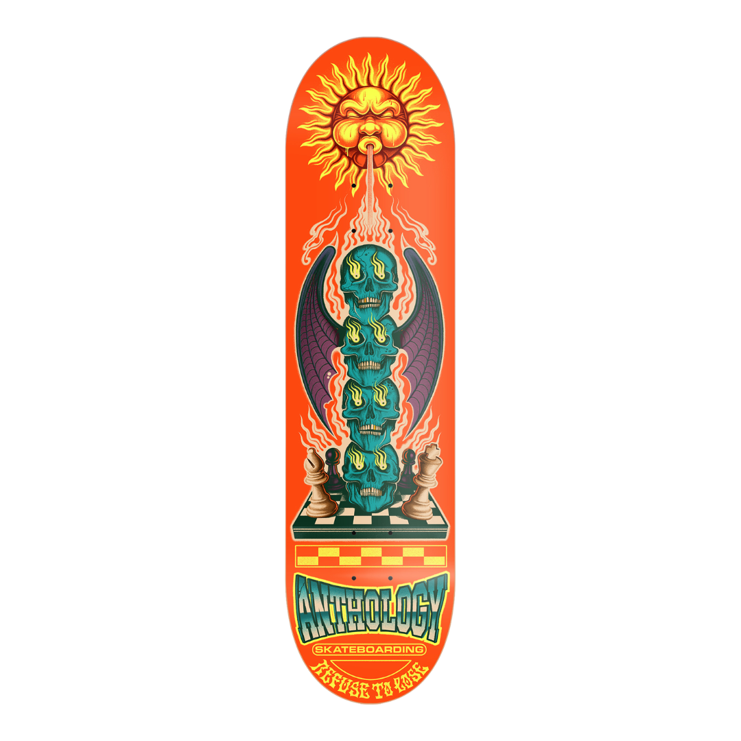 Tabla de skate chileno anthology skateboards de skater para skaters